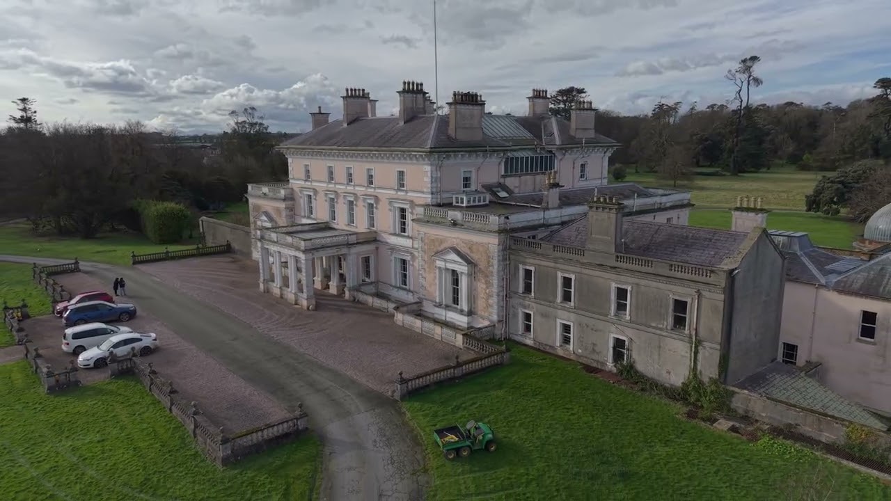 Ballywalter House.#drone #northernireland #dji #tour #fyp #lord #tourism #travel #djiair3s 