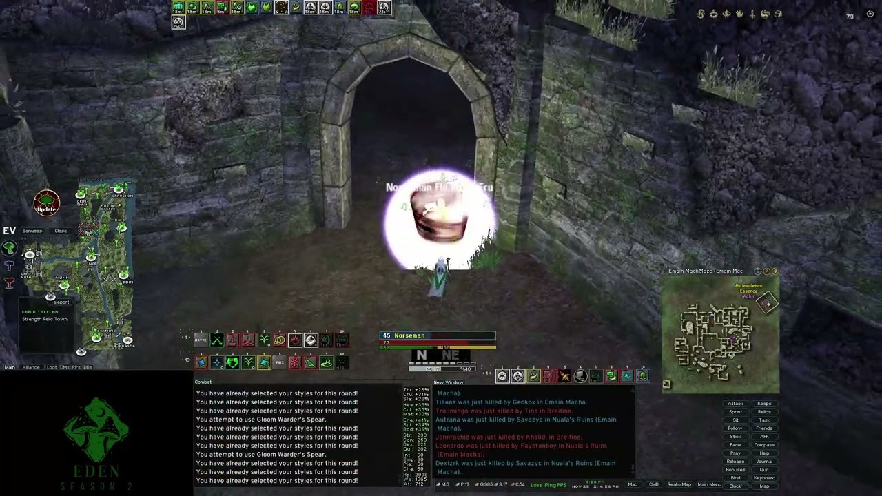 Hero soloing Koth Daoc Eden
