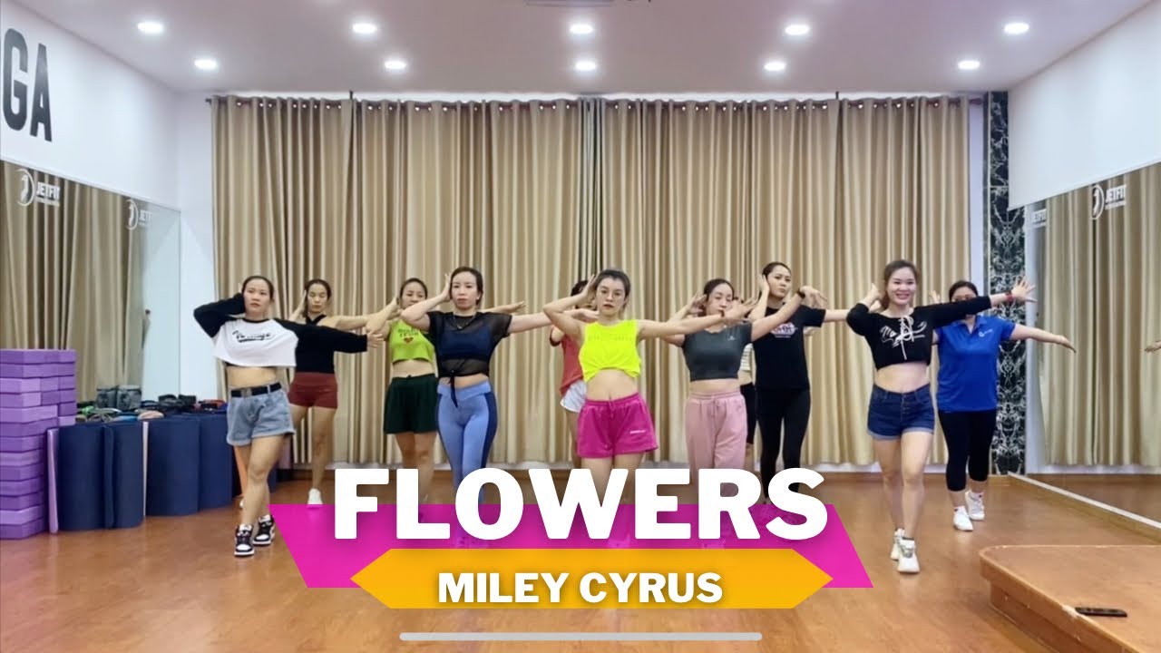 Flowers - Miley Cyrus | Zumba class | Choreo by Adele | ZIN Adele
