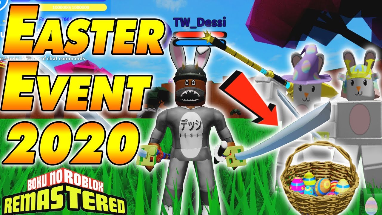 New Easter Event Update 2020 | Boku No Roblox Remastered