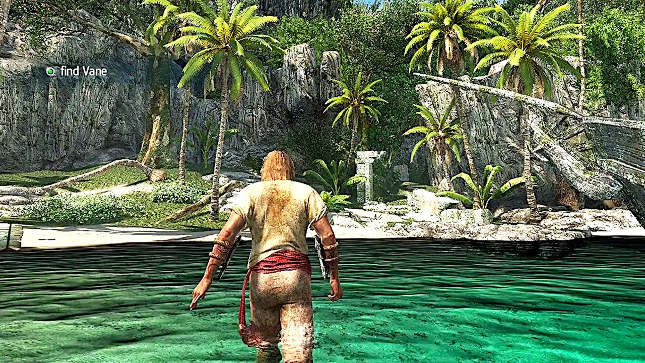 Edward Marooned On An Island With Mad Vane | Assassin's Creed IV Black Flag