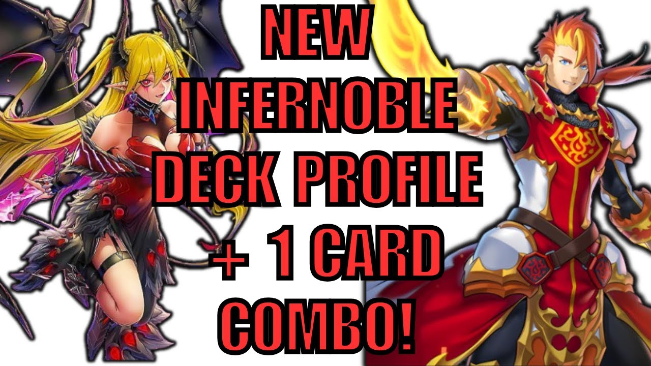 NEW INFERNOBLE KNIGHT-AZAMINA-FIENDSMITH DECK PROFILE + 1 CARD COMBO! (POST RAGE OF THE ABYSS!)