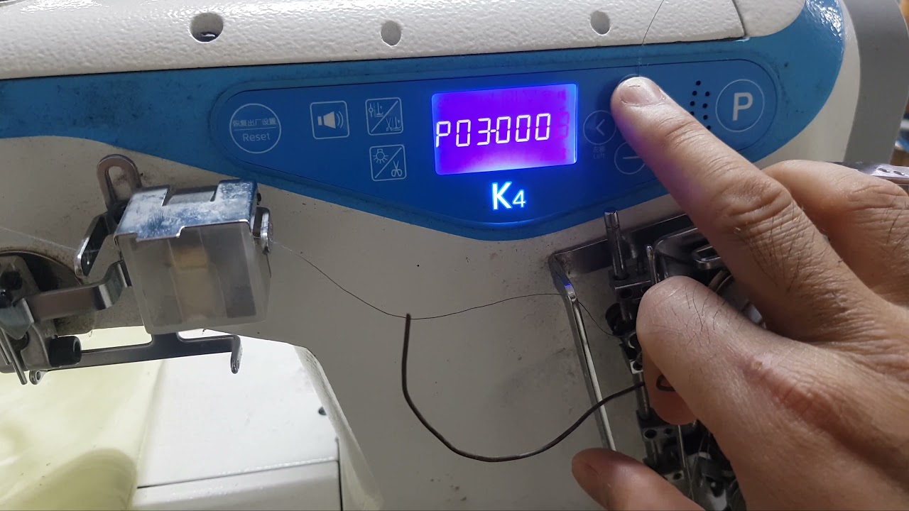 Cách chỉnh dừng kim trên dưới máy kansai đính bông. Jack (K4)