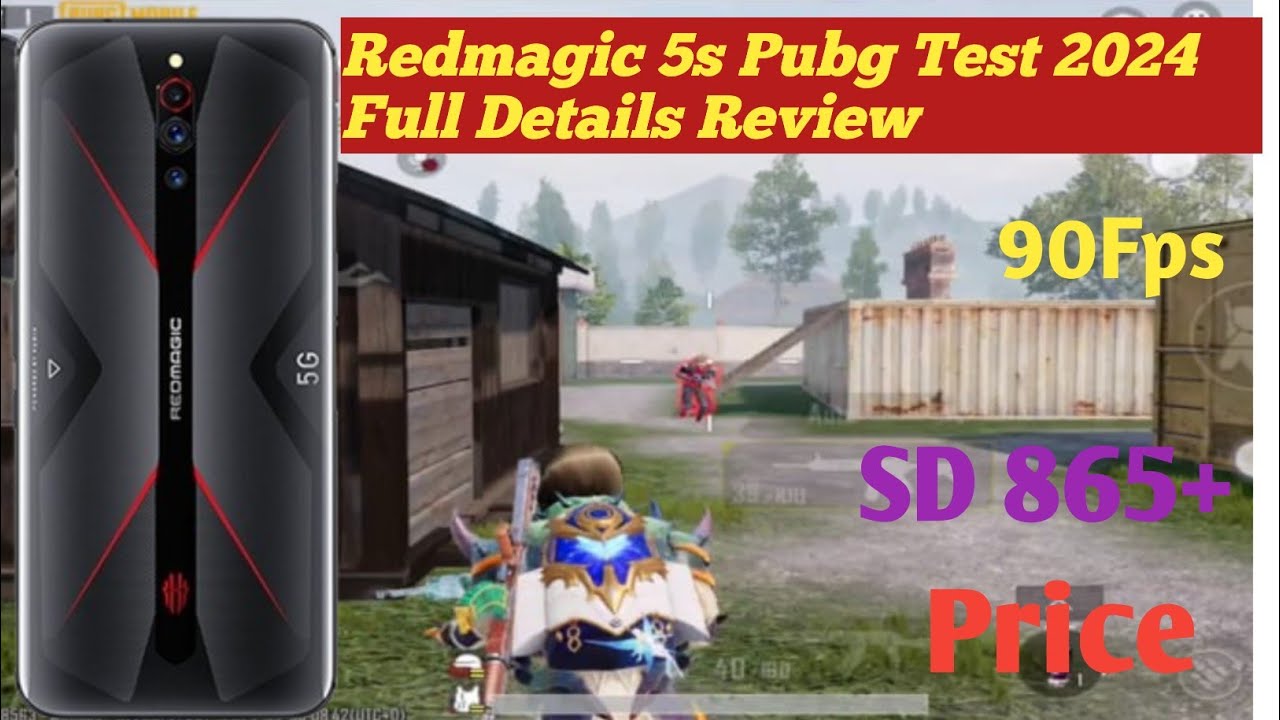 Nubia Redmagic 5s Pubg Test 2024 ll SD 865+ ll 90Fps ll Price ll Battery ll Lag ll Heating