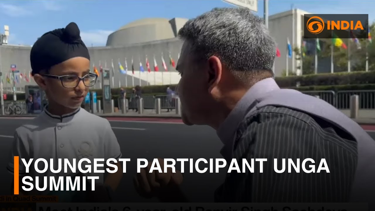 Meet India's 6 years-old Ranvir Singh Sachdeva youngest participant UNGA Summit