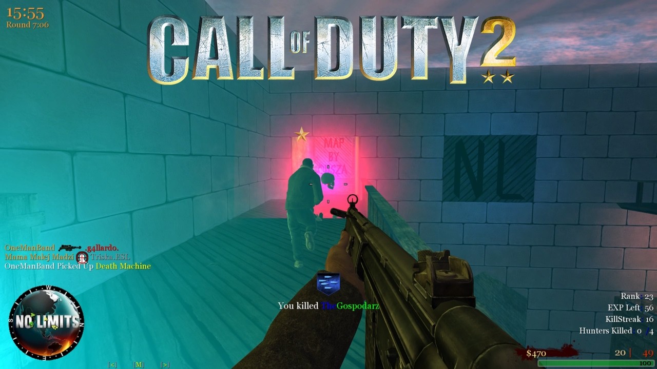 G3 on Newcastle `nL.Zombies* | Call of Duty 2 Multiplayer Gameplay