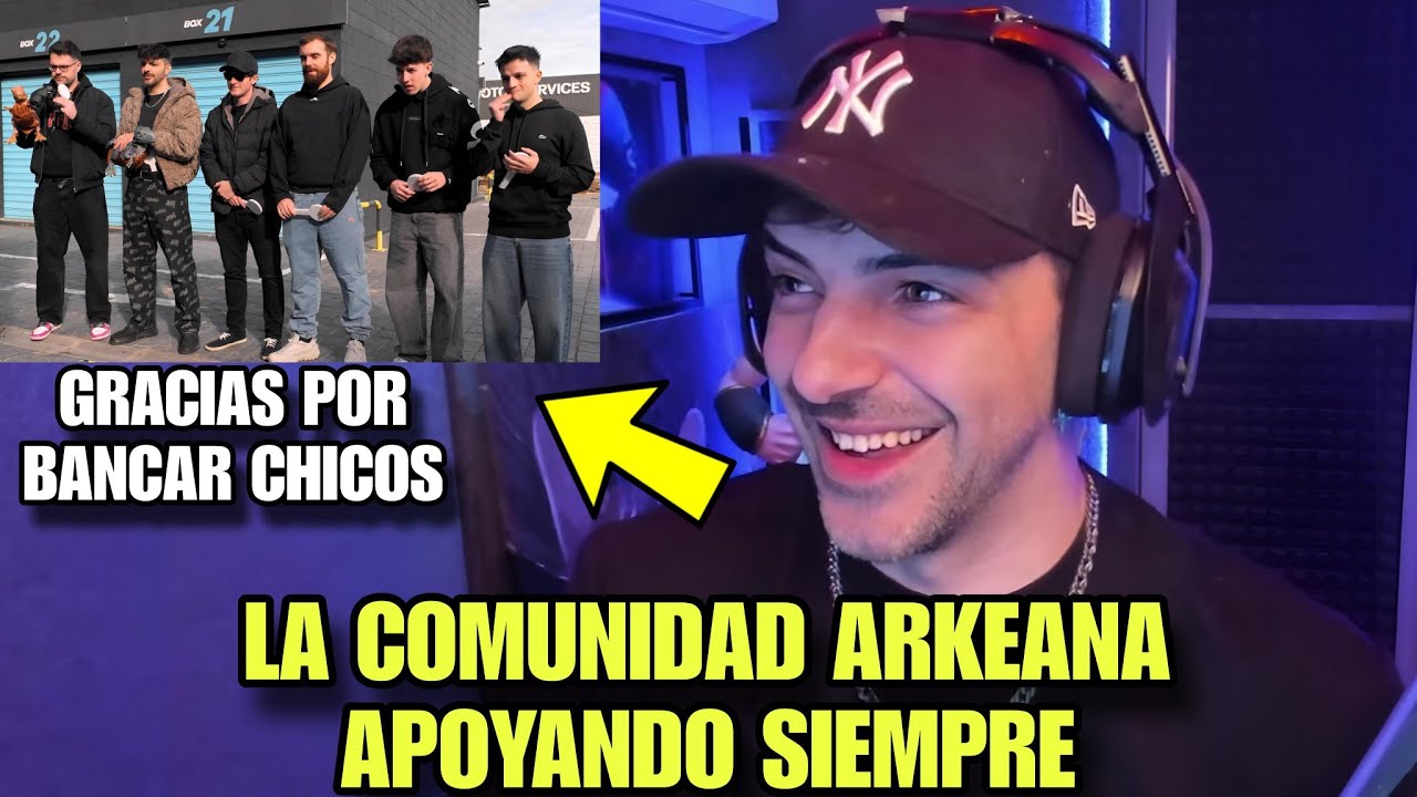 NEXXUZ AGRADECIDO CON LA COMUNIDAD ARKEANA POR EL APOYO MASIVO EN EL VIDEO DE WILLYREX ♥️