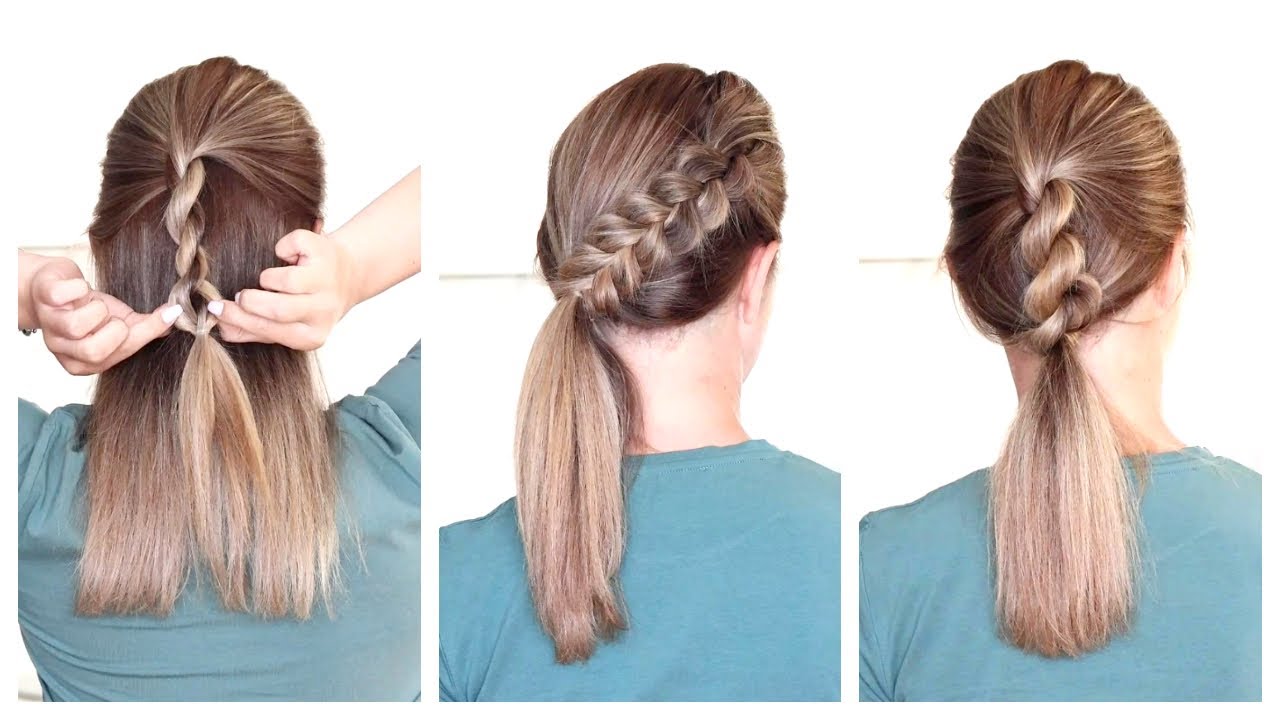 Easy HAIRSTYLE ideas for this summer #hairstyles #braidhairstyle #braided