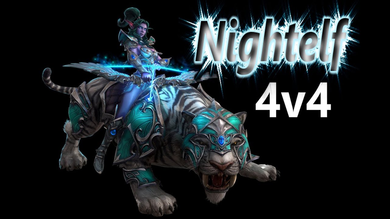 WC3 Nightelf 4v4 Random Team Games [Deutsch/German] Warcraft 3 Reforged | Full Gameplay