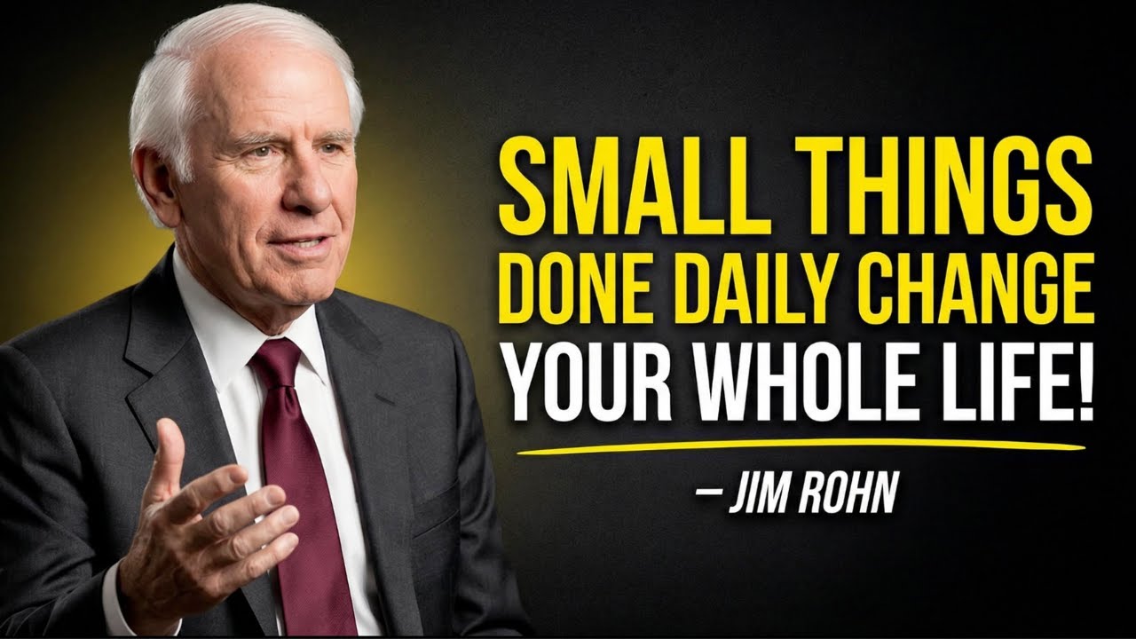 Small Things Done Daily Change Your Whole Life | Jim Rohn Motivation