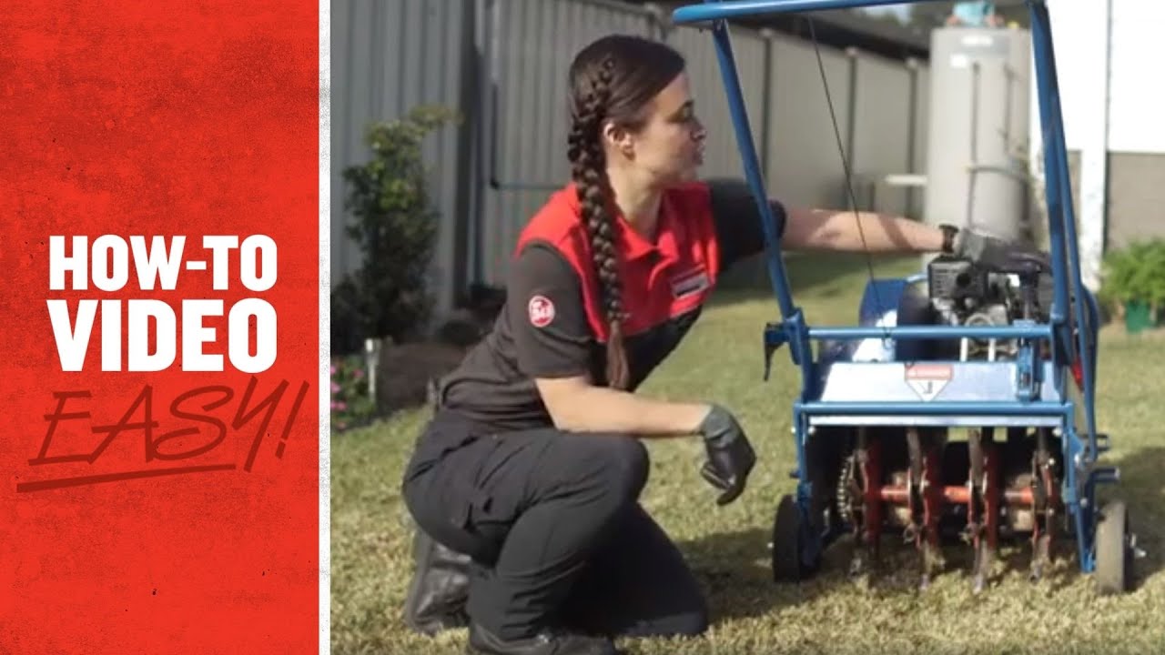 How to Use a Lawn Corer
