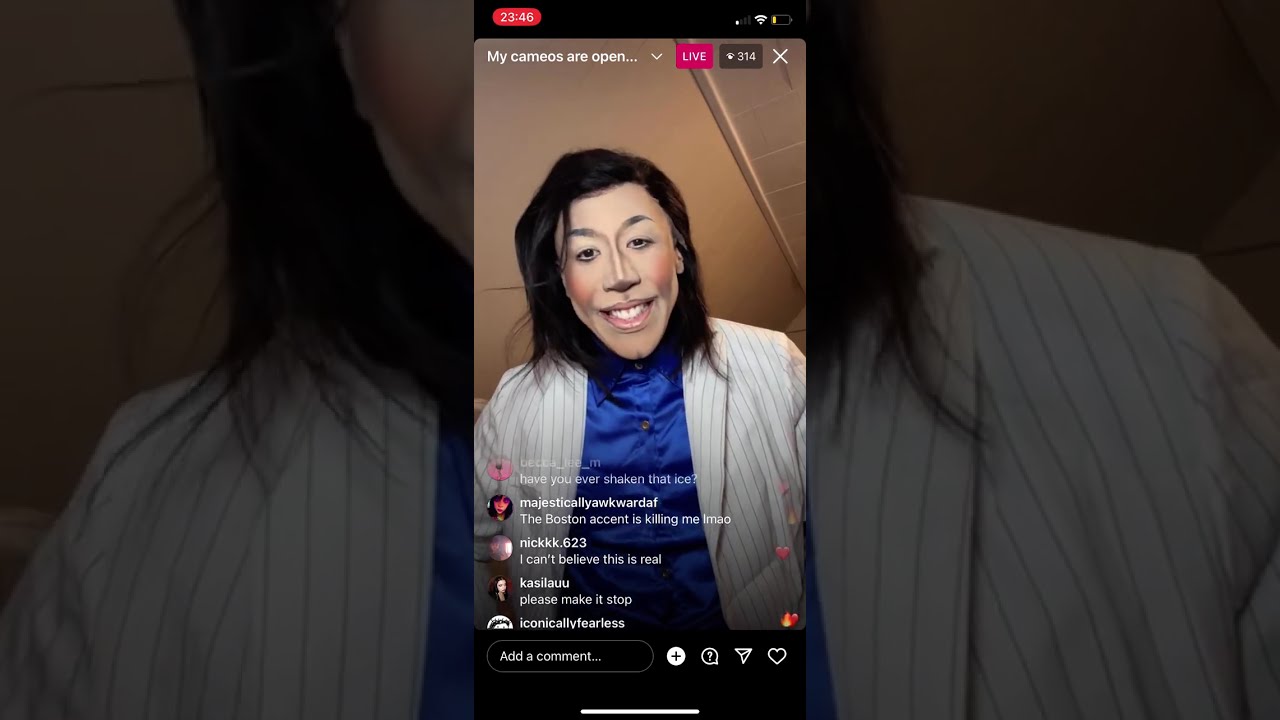 Michael Jackson (aka Kori king) live stream