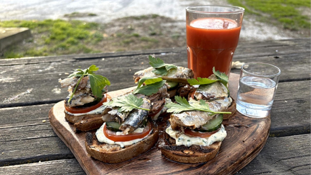 Sardine Bruschetta You Need to Try | Outdoor Cooking Recipes 🥪