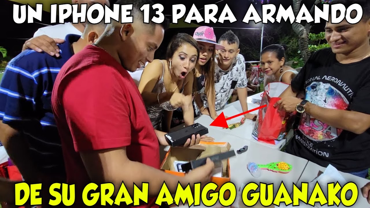 Armando se lleva uno de los mejores regalo de esta noche, nadie lo podía creer.