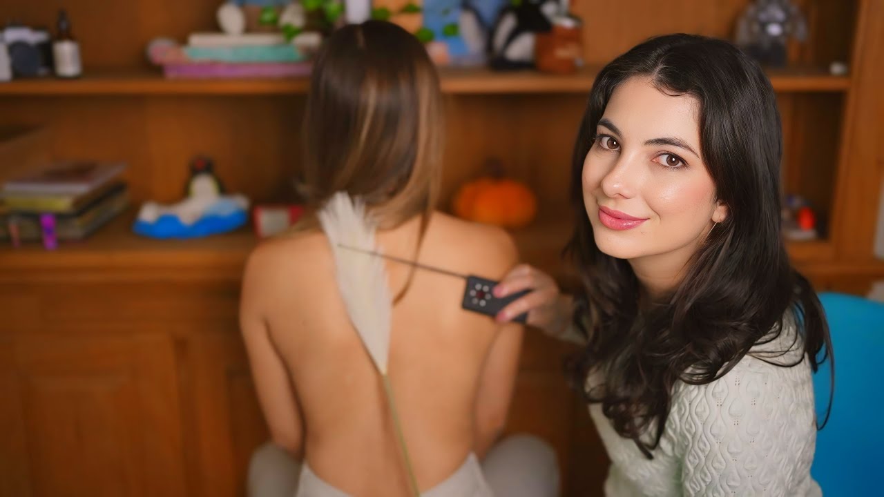 ASMR TESTE SENSORIAL COM SENSIBILIDADE NO TALO | Sweet Carol