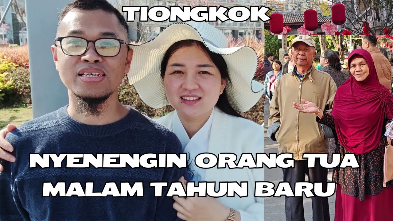 ISTRI Ajak Orang Tua Habisin Malam Tahun baru China