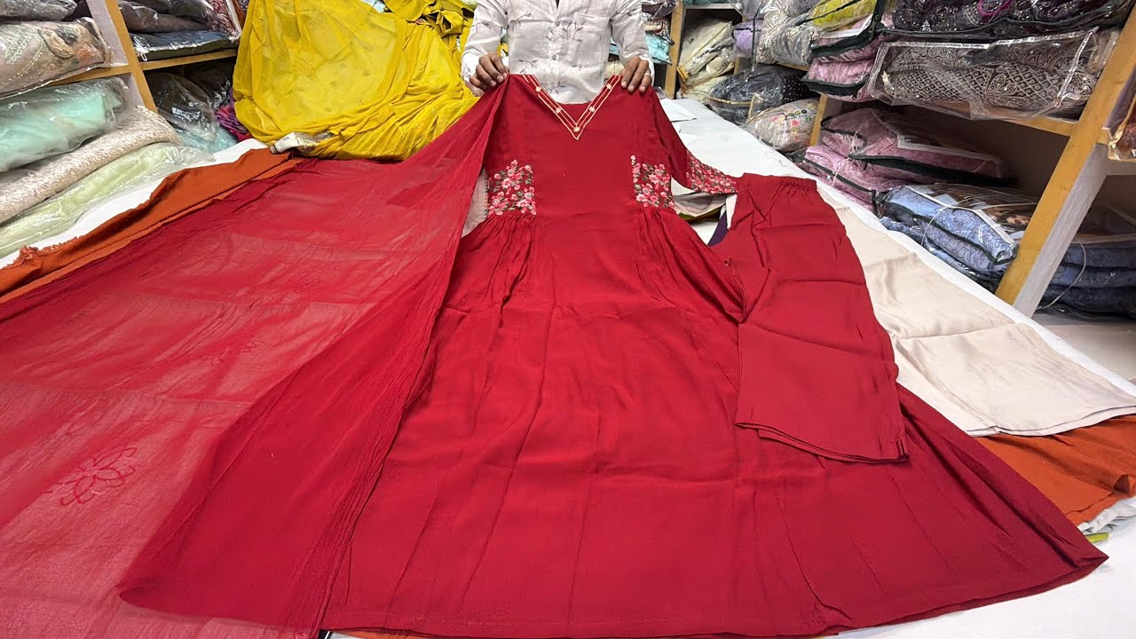 chickpet Bangalore wholesale designer Kurtis||Single piece courier available 