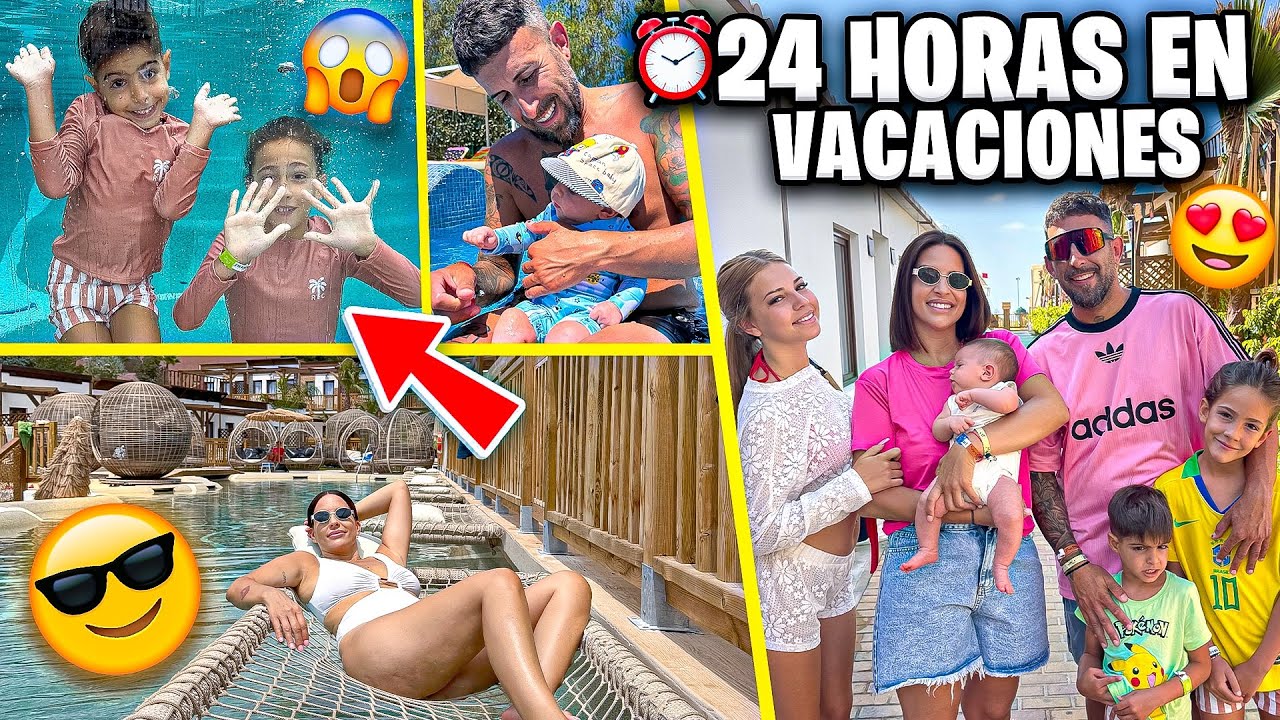 PRIMERAS 24 HORAS DE NUESTRAS VACACIONES EN EL MEJOR RESORT | Familia Amiguindy