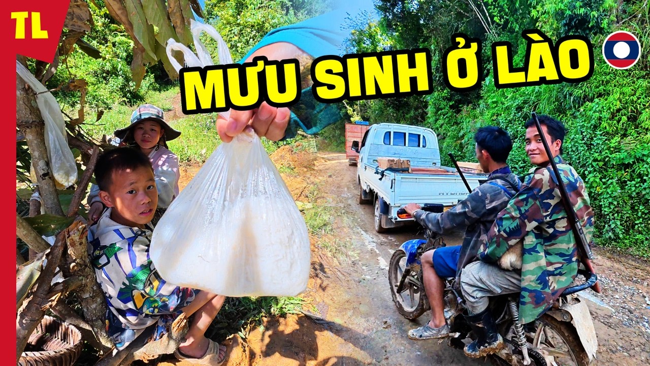 Sự thật cuộc mưu sinh v&ugrave;ng sạt lở L&agrave;o: Họ ăn g&igrave; khi đường bị c&ocirc; lập nhiều ng&agrave;y? | Phượt bắc L&agrave;o 30