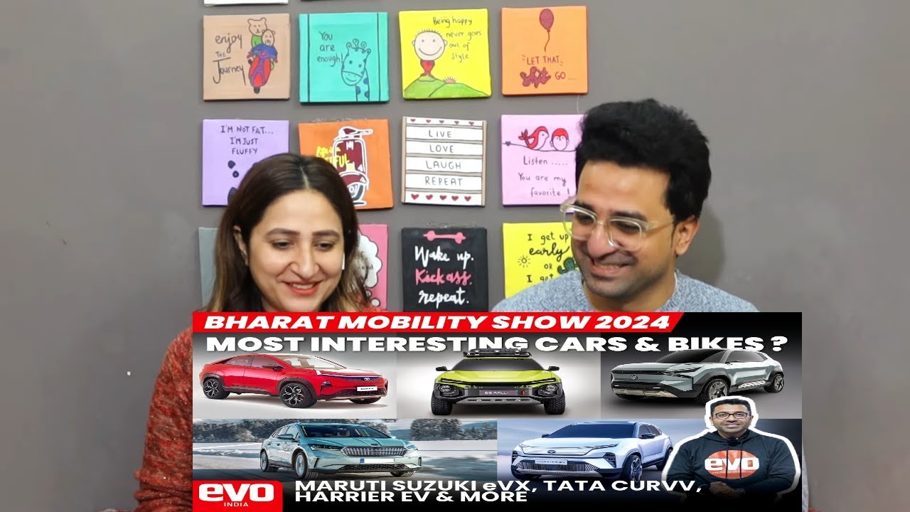 Pakistani Reacts Maruti Suzuki eVX, Tata Curvv, Harrier.ev & more | Bharat Mobility Global Expo 2024