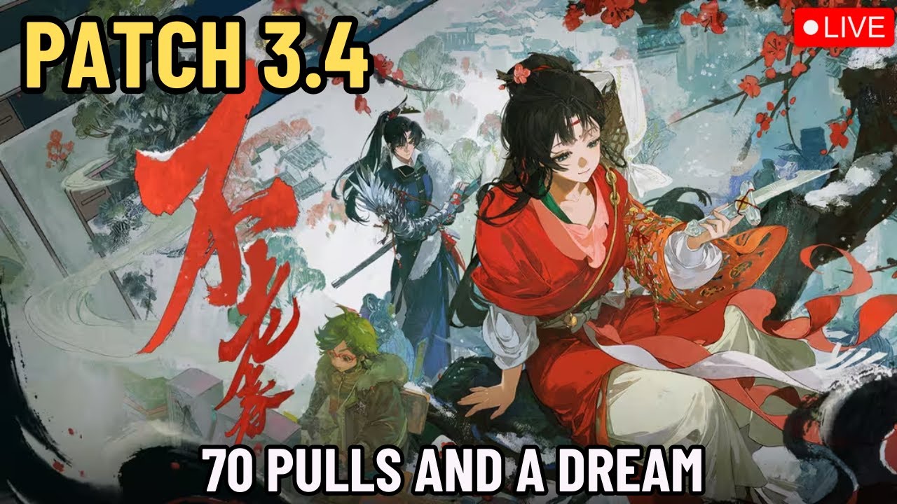 🔴CN Patch 3.4! I HAVE A DREAM. F2P Paper Heron Pulls! 70 Pulls and A Dream  l Reverse 1999