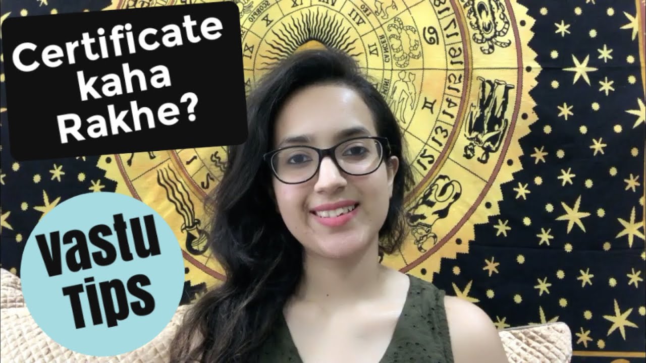 Vastu Tips |Kaha rakhe certificates|Vastu shastra |Vastu Tips for Money