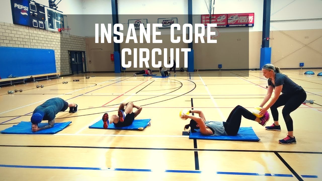 Small Group Core Workout - Sore for DAYS!!!