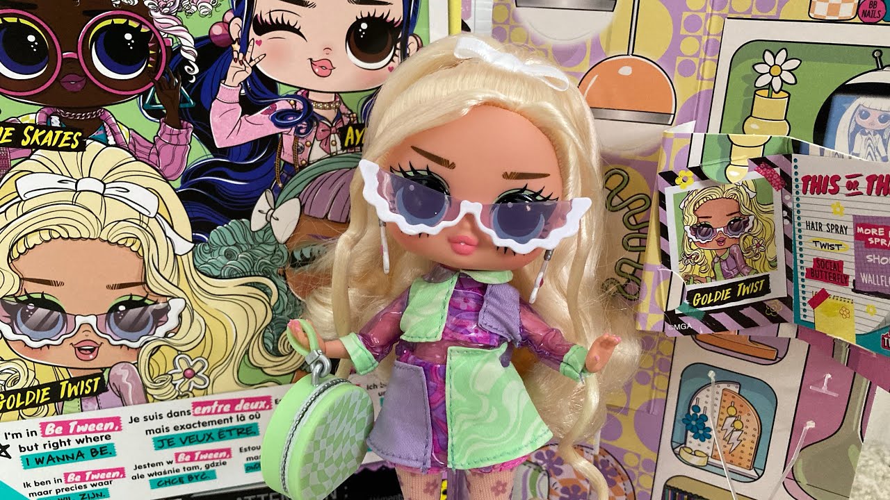 LOL SURPRISE TWEENS SERIES 2 GOLDIE TWIST REVIEW