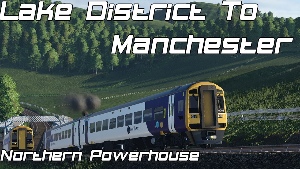 Windermere to Manchester Airport | Transport Fever 2