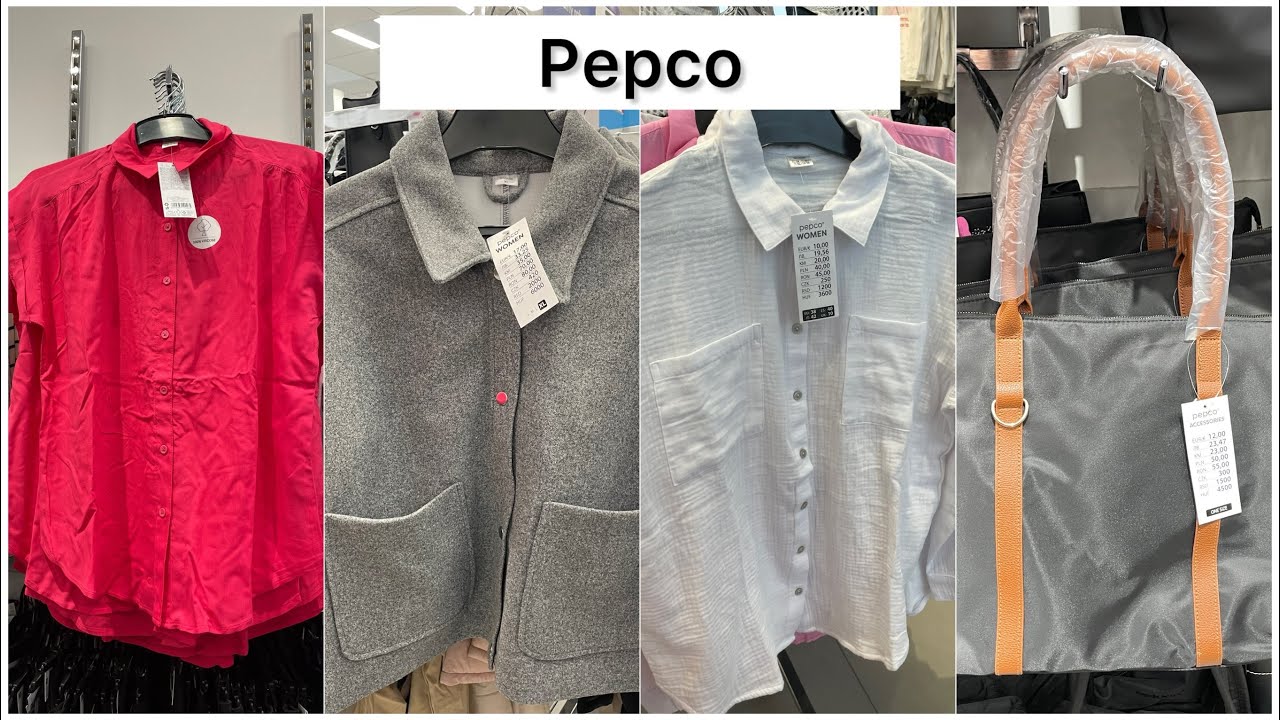 PEPCO TOREBKI KOSZULA KURTKA NA NOWOŚCIACH PLUS OGRÓD 