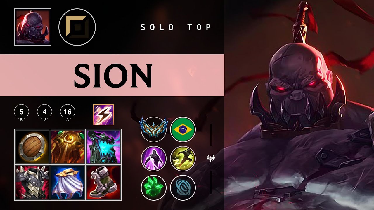 Sion Top vs Quinn - BR Challenger Patch 26.02