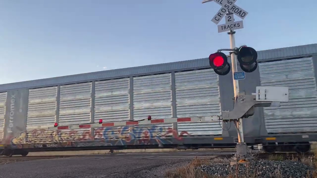 Union Pacific Palmer Ave Railroad Crossing. Bennett, Colorado