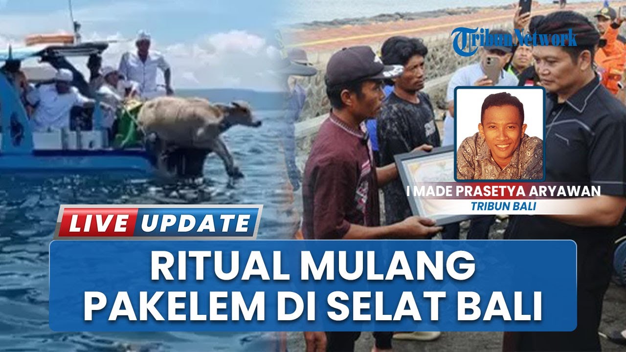 Buntut Tragedi Tenggelamnya KMP Tunu Pratama, Pemerintah Gelar Ritual Mulang Pakelem di Selat Bali