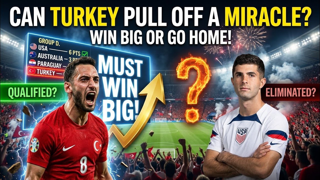 USA vs Turkey 🔥 World Cup 2026 Prediction | Can Turkey Stop USA?