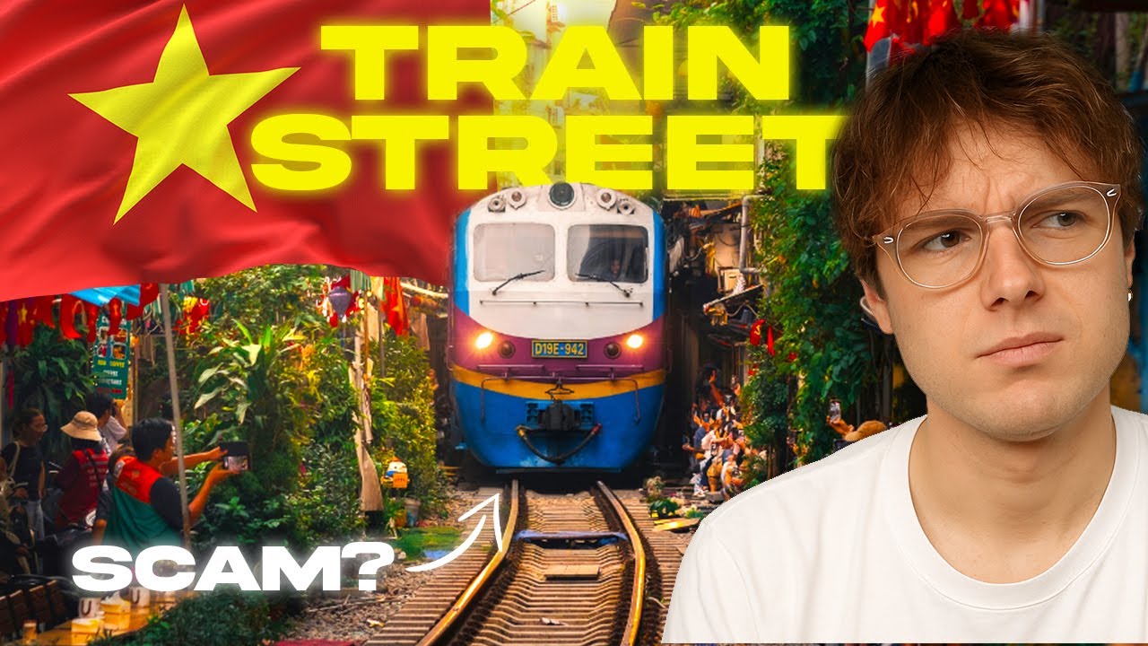 TUTTA la verità su TRAIN STREET 🚇 la strada più famosa del VIETNAM 🇻🇳
