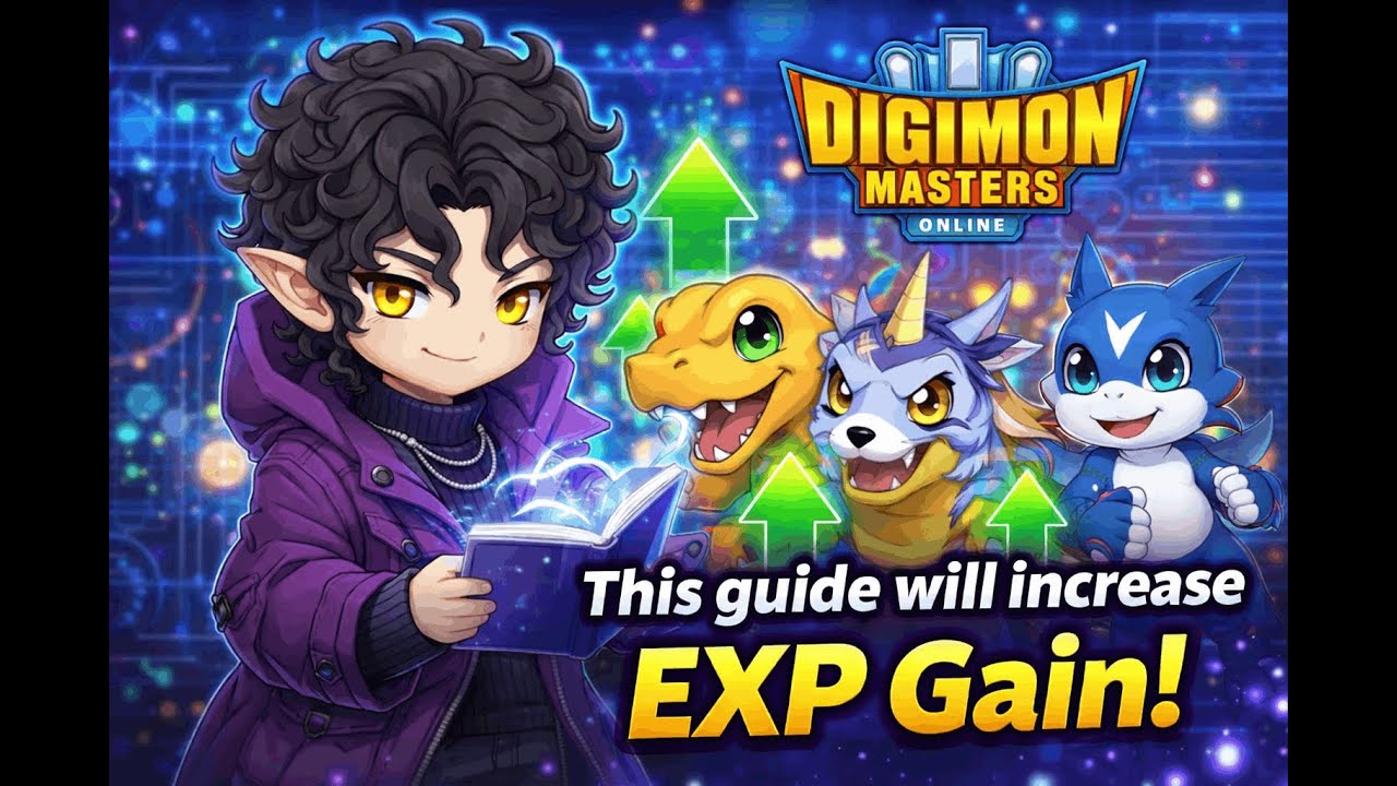 INCREASE YOUR EXP GAIN WITH THIS GUIDE 2026 | Digimon Masters Online