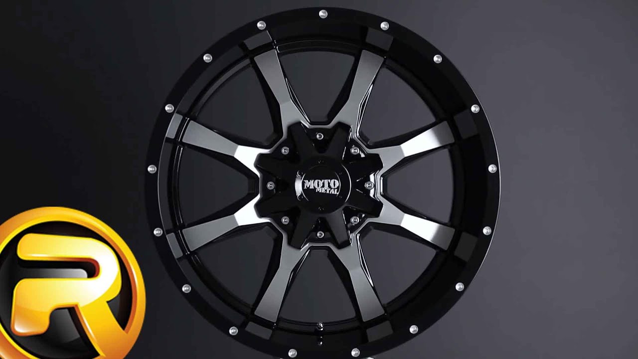 Moto Metal MO970 Brushed Aluminum Wheels