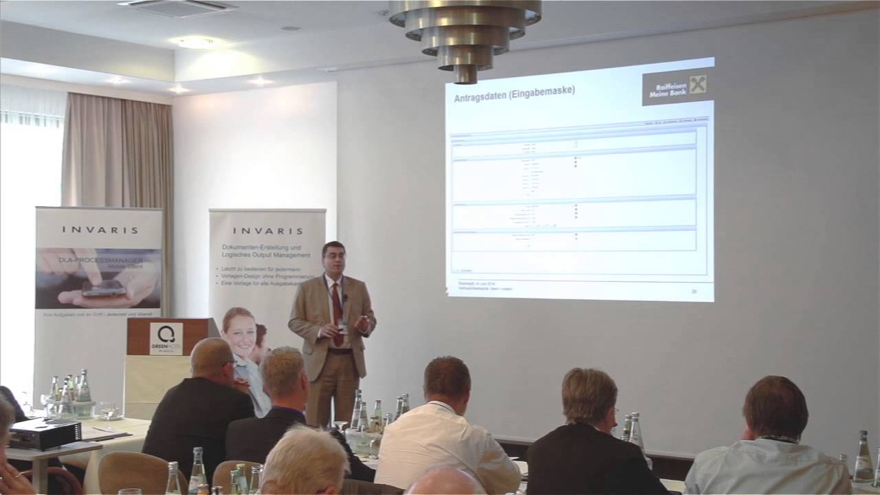 INVARIS FORUM 2014, Kundenbeispiel Raiffeisenlandesbank Burgenland, Markus Taschek
