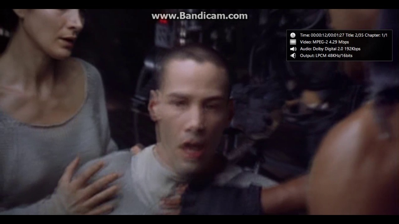 Opening to The Matrix 1999 DVD