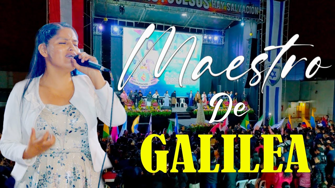 MAESTRO De Galilea -ACCION DE GRACIA A DIOS  - Ministerio RESTAURACIÓN DE DIOS ( EN VIVO )