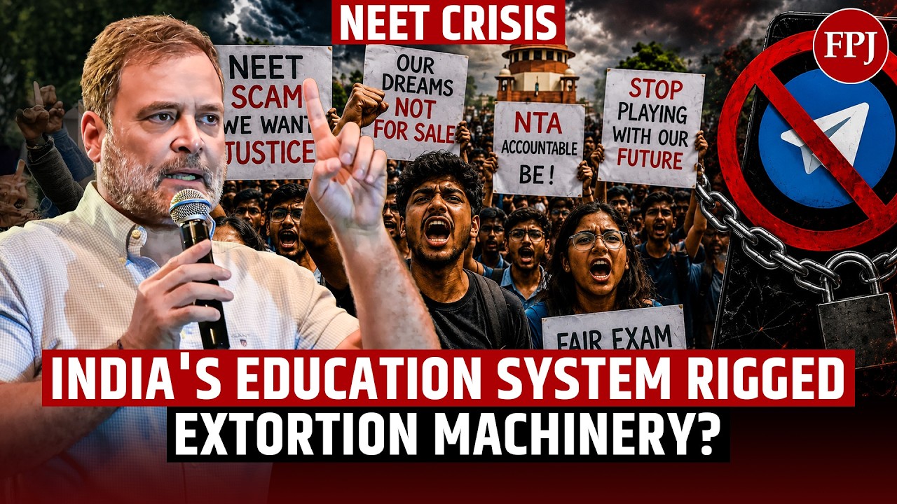 Wyciek pytań egzaminacyjnych NEET: Rahul Gandhi nazywa indyjski system edukacji &bdquo;maszynką do wyłu...