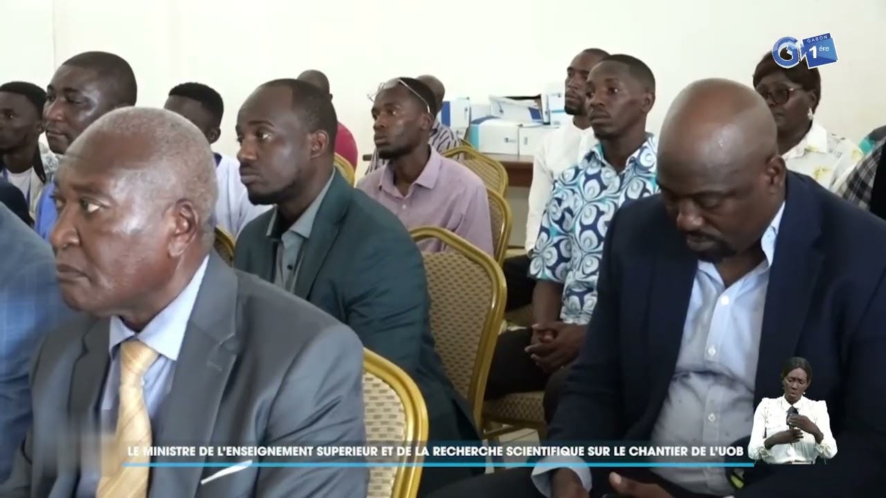 Le Ministre de l'Enseignement supérieur et de la recherche scientifique sur le chantier de l'UOB.