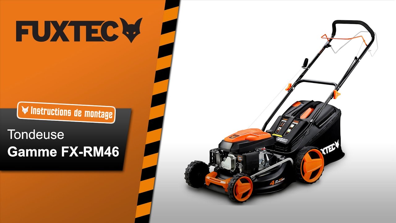 FUXTEC - Tondeuse thermique - FX-RM4646 + FX-RM4646ECO - Montage