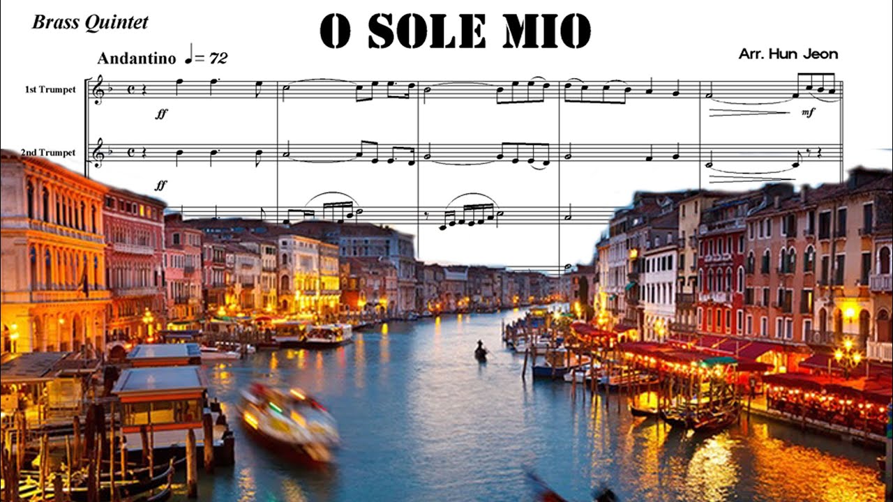O sole mio (Brass Quintet Arrangement)