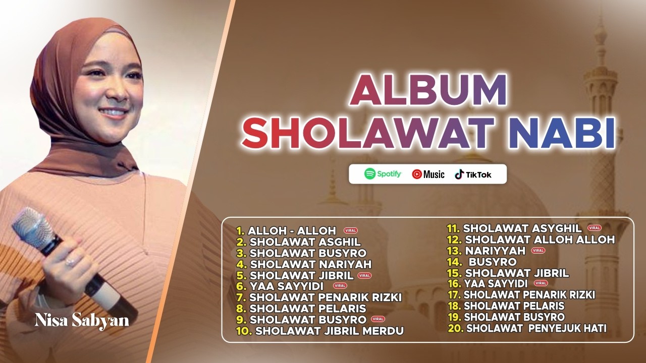 SHOLAWAT JIBRIL MERDU PEMBUKA PINTU RIZKI, KUMPULAN SHOLAWAT MERDU, SHOLAWAT TERBARU 2026, SALAWAT