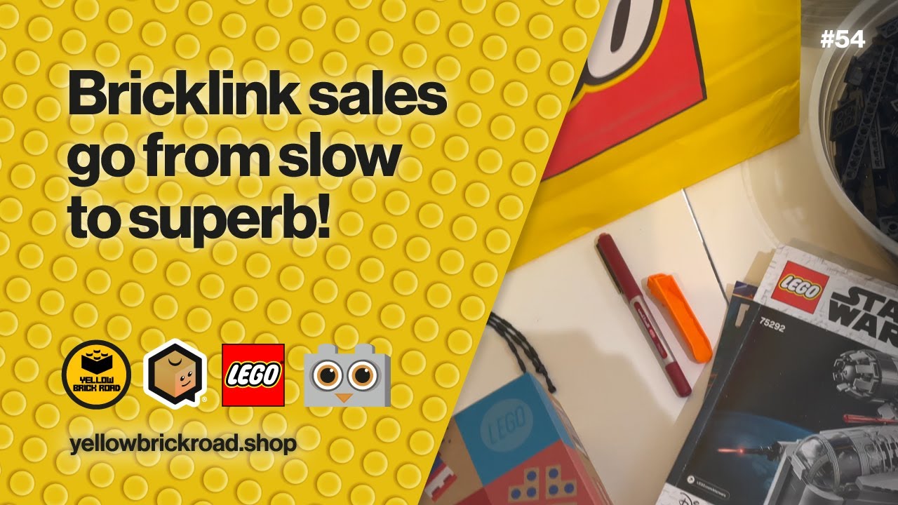 Bricklink Sales Go From Slow To Superb! – LEGO Bricklink Vlog #54