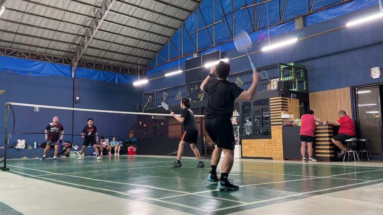 Badminton Game (Smashbox - 02/21/2026) Art and Kiko vs Dokie and Josh SET 2
