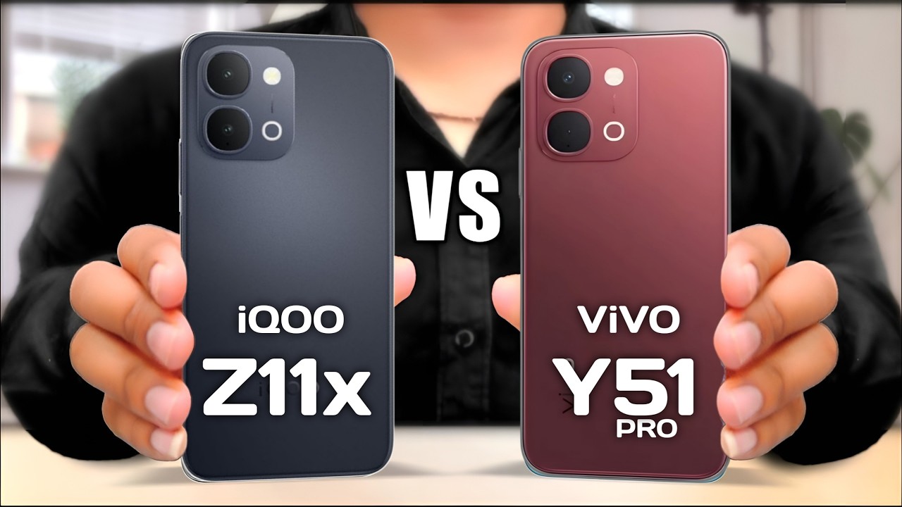iQOO Z11x Vs Vivo Y51 Pro || Full Comparison 🔥