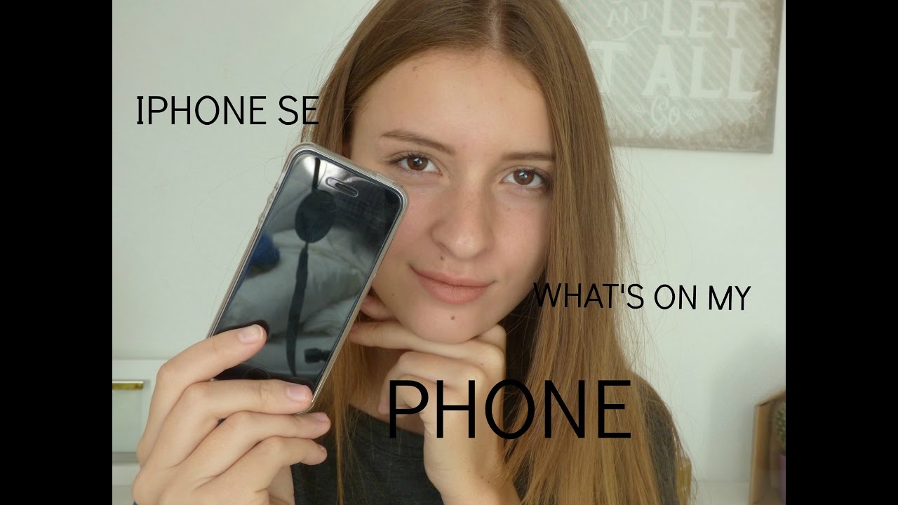 WHAT'S ON MY PHONE / IPHONE SE