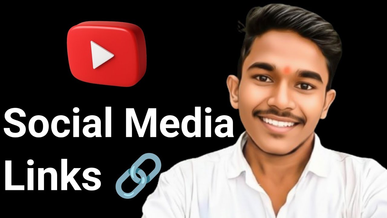 YouTube से Social Media Link 🔗 Kaise Kare. How to Link 🔗 Social Media on YouTube Channel. 